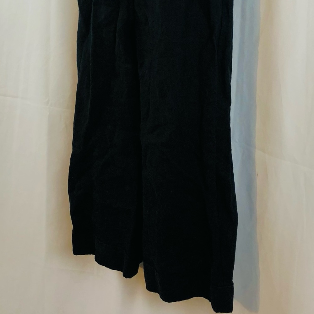 Los Angeles Atelier & Other Stories Linen wide-strap jump suit pockets 4 - Picture 11 of 16